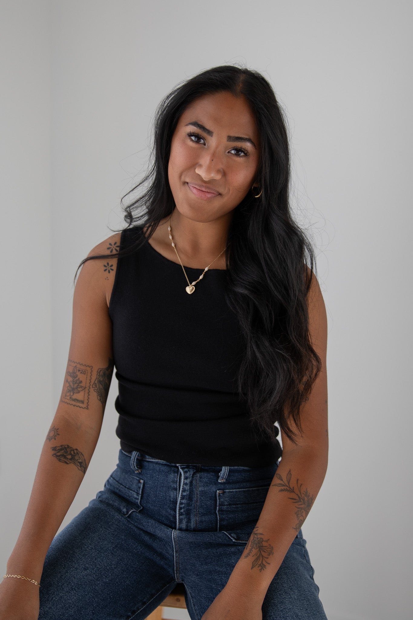 BRYN BOATNECK SWEATER TANK