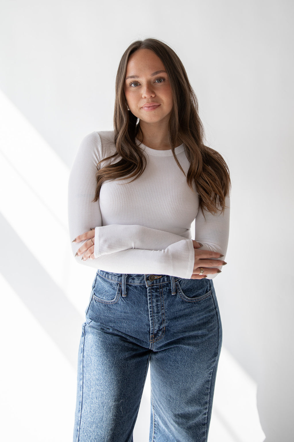 ESSENTIAL RIBBED LONGSLEEVE