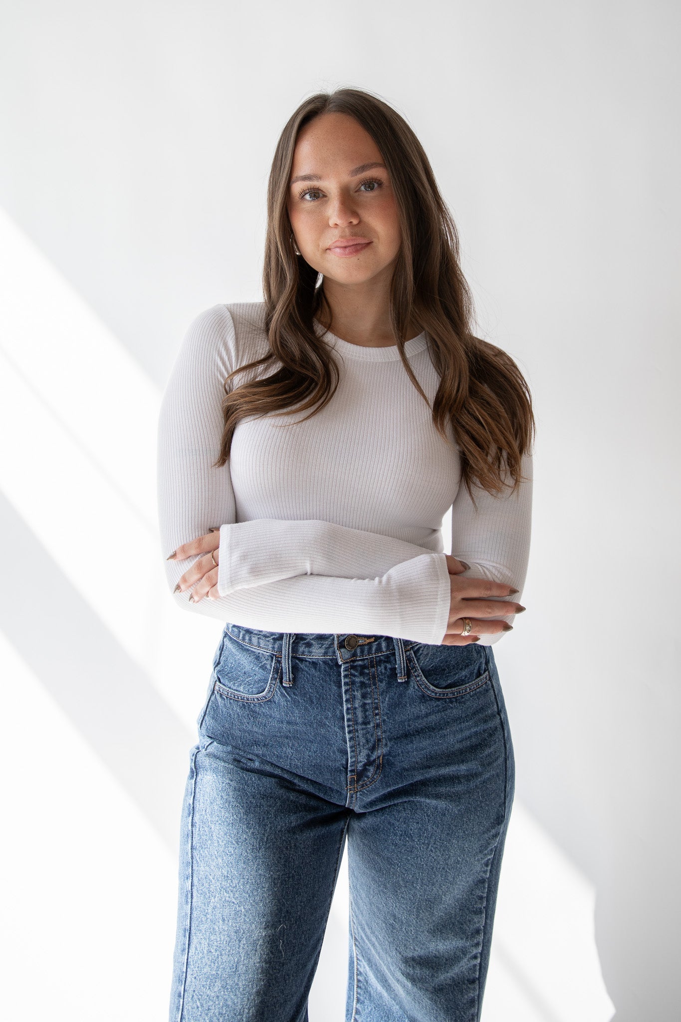 ESSENTIAL RIBBED LONGSLEEVE