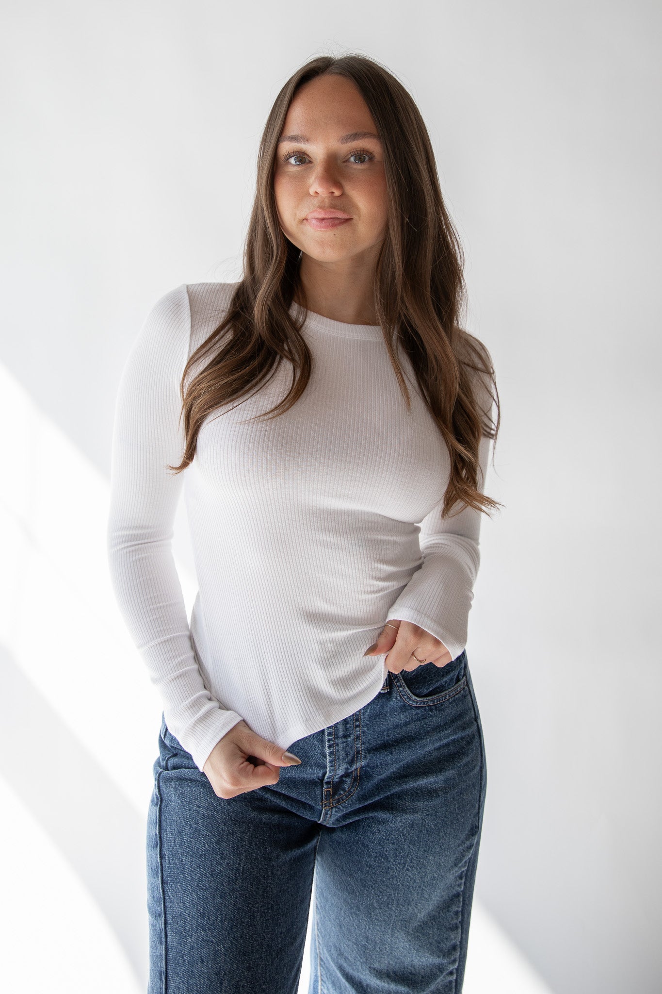 ESSENTIAL RIBBED LONGSLEEVE