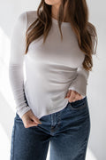 ESSENTIAL RIBBED LONGSLEEVE
