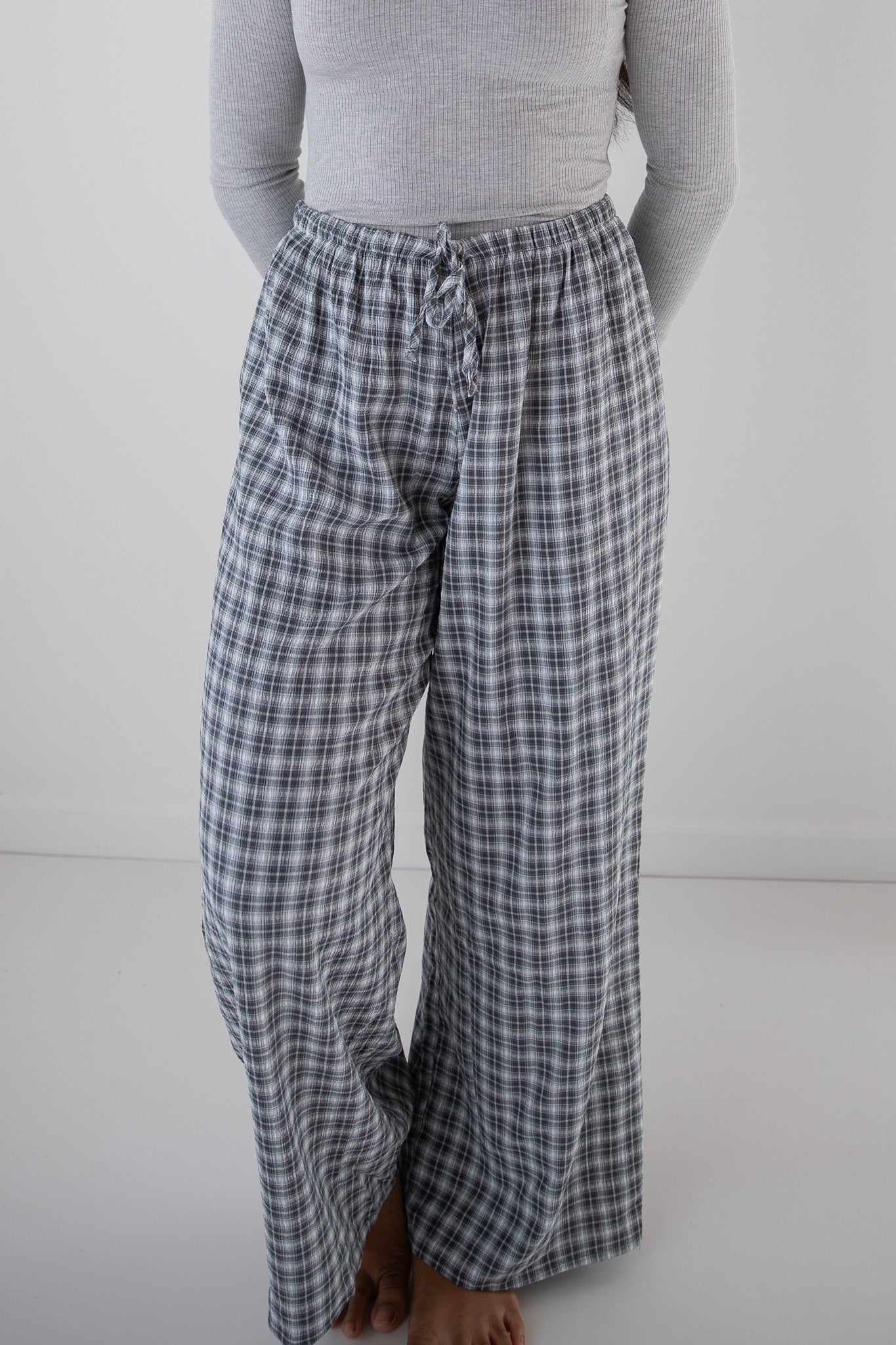 DILLON PLAID TROUSER