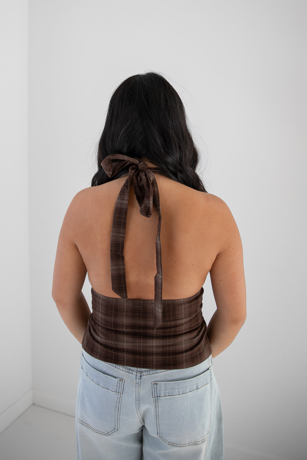 SPICED CIDER PLAID TANK