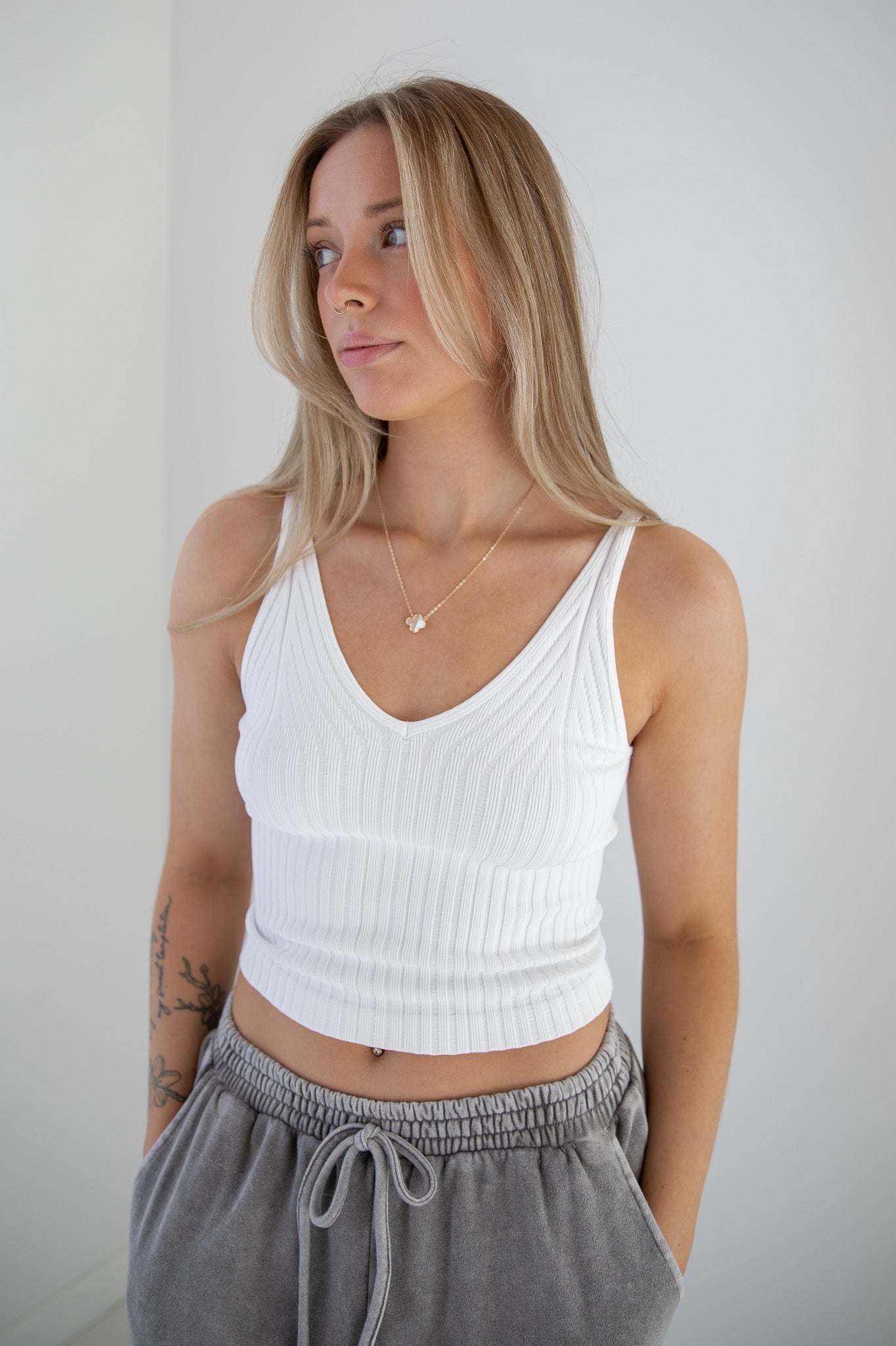 HALLIE WIDE LEG SWEATPANTS