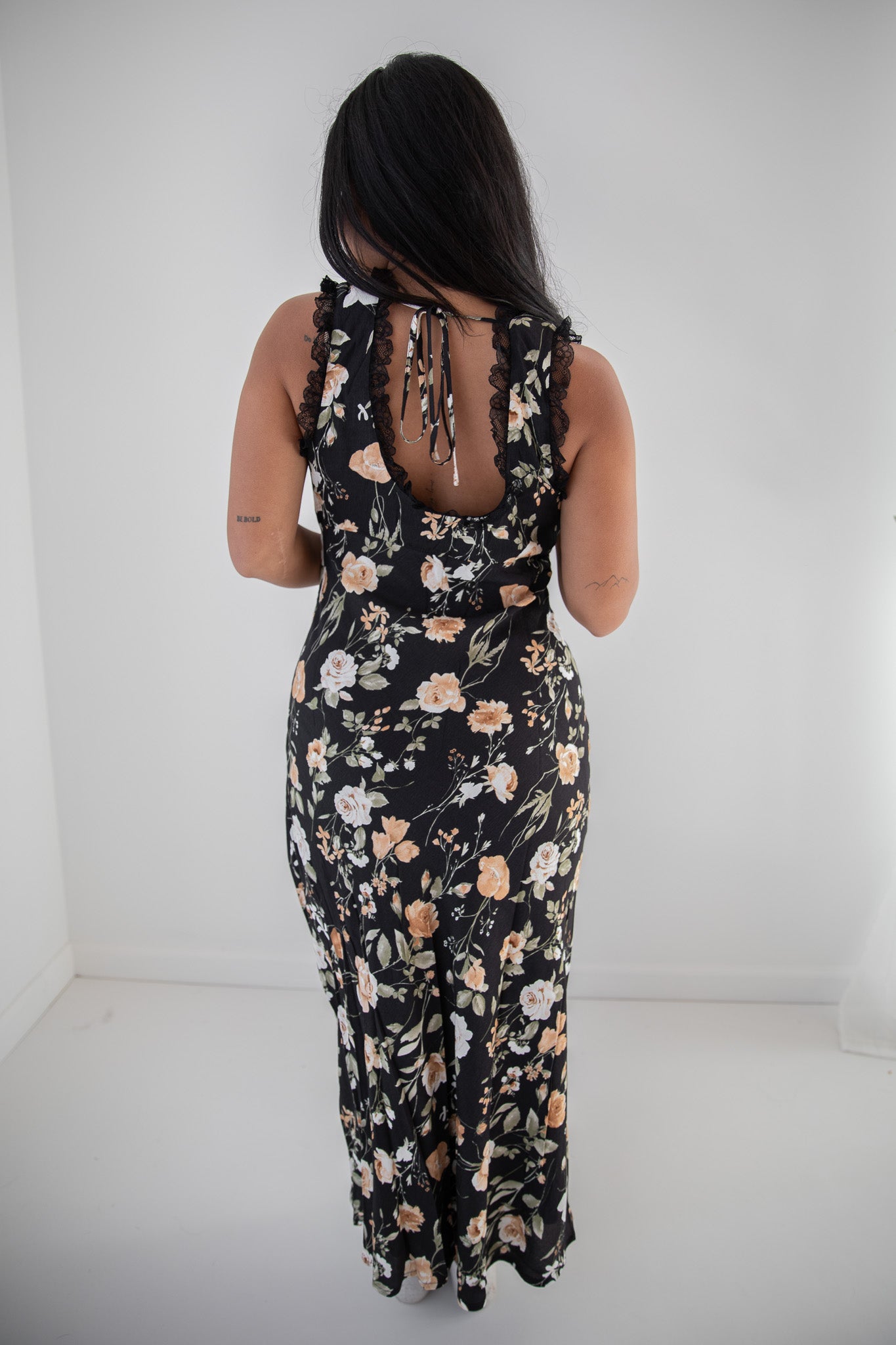 WHEN IN ROME MIDI DRESS