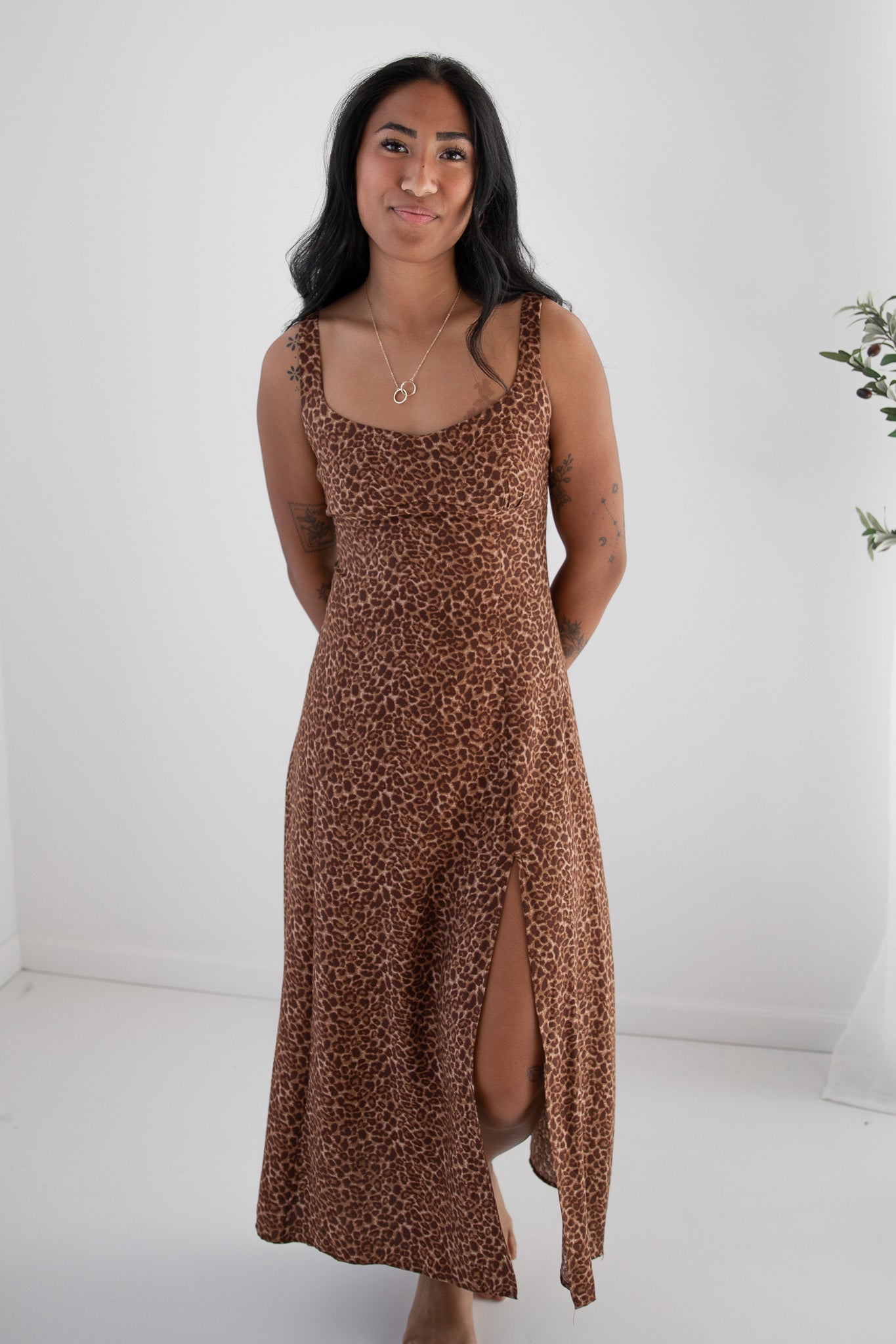 HARVEST MOON MIDI DRESS