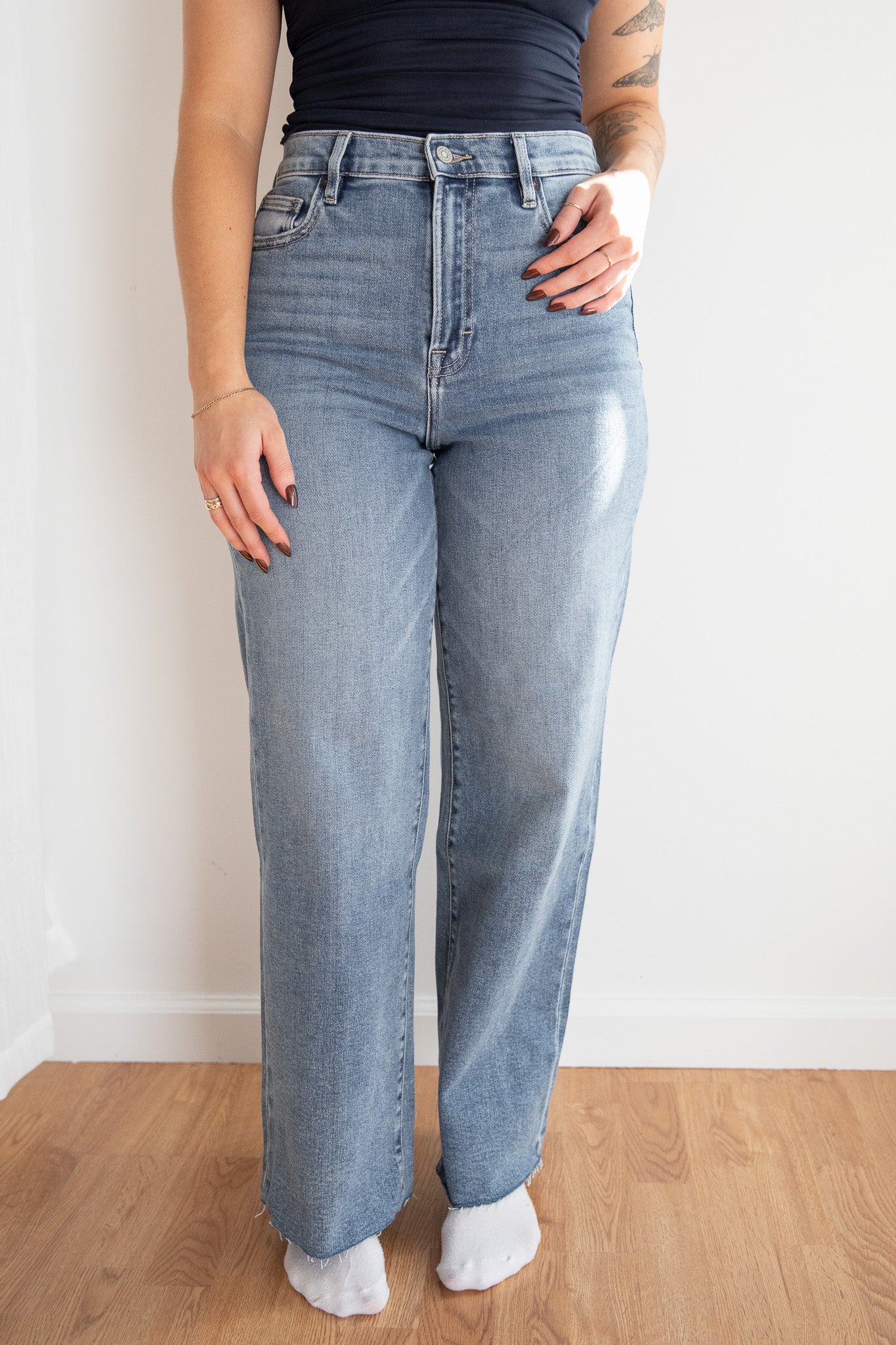 LOGAN HIGH WAIST DAD JEAN