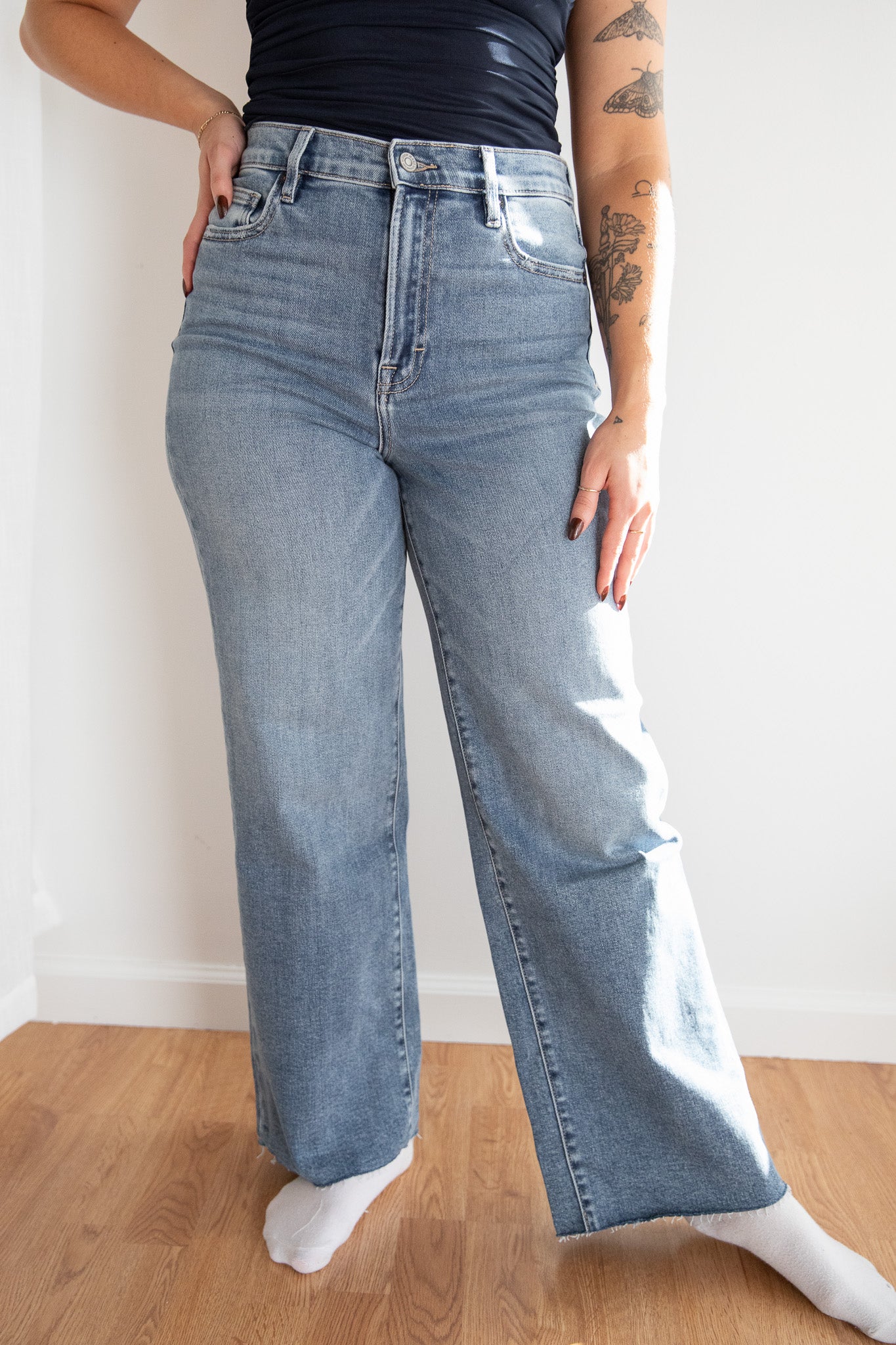 LOGAN HIGH WAIST DAD JEAN