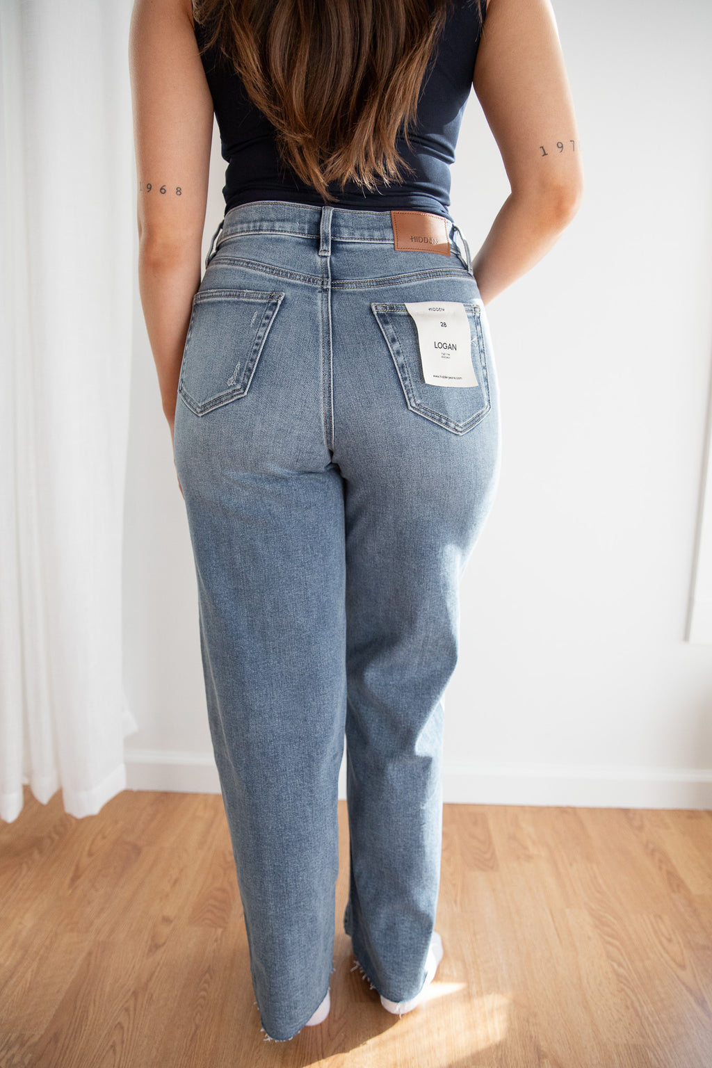 LOGAN HIGH WAIST DAD JEAN