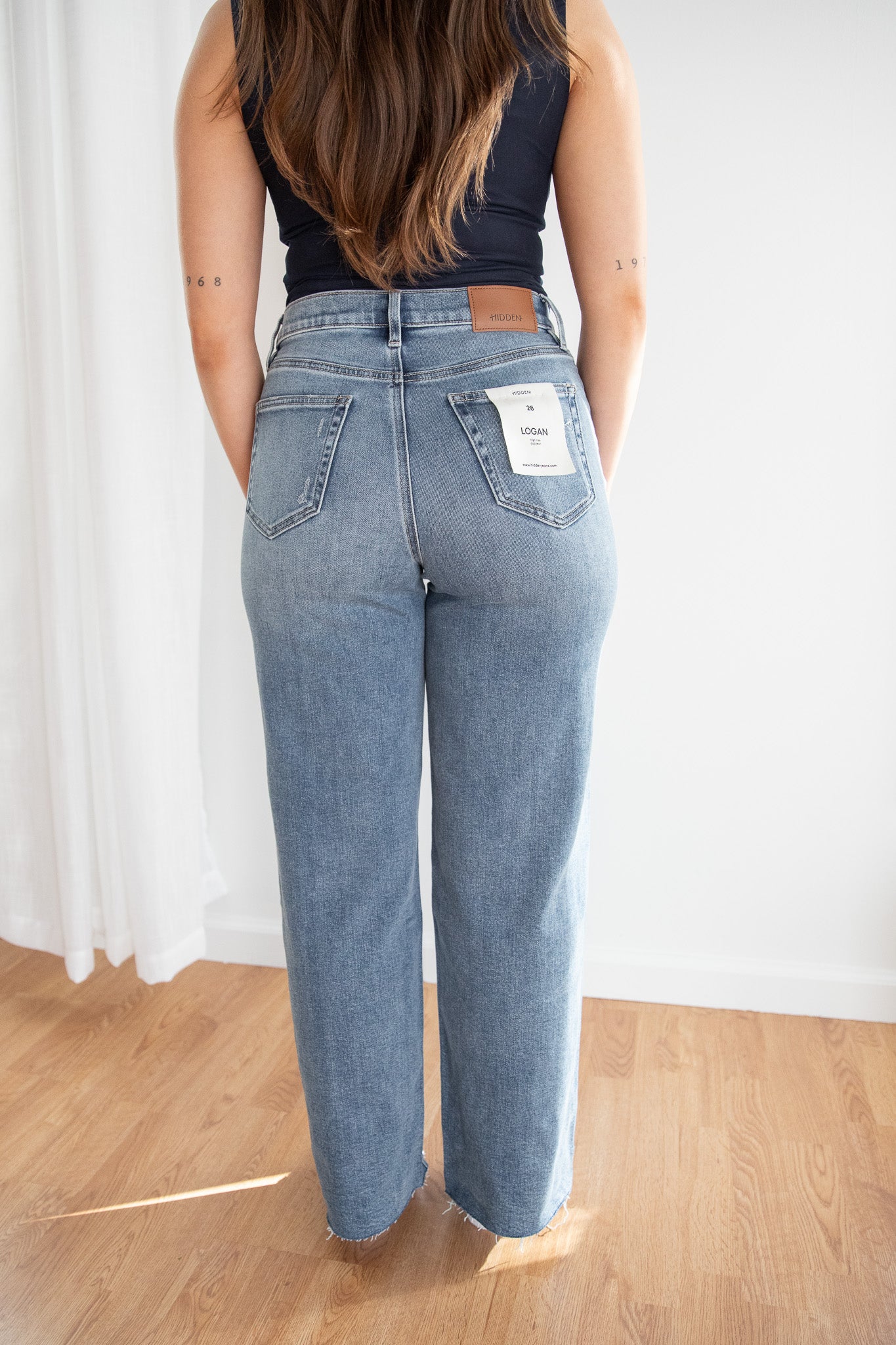 LOGAN HIGH WAIST DAD JEAN