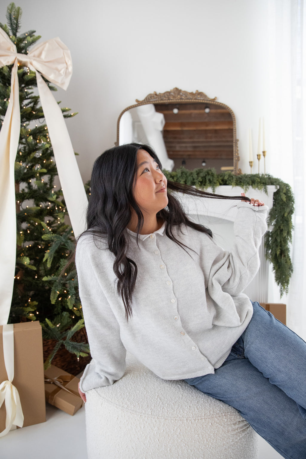 AMELIA BUTTON UP CARDIGAN