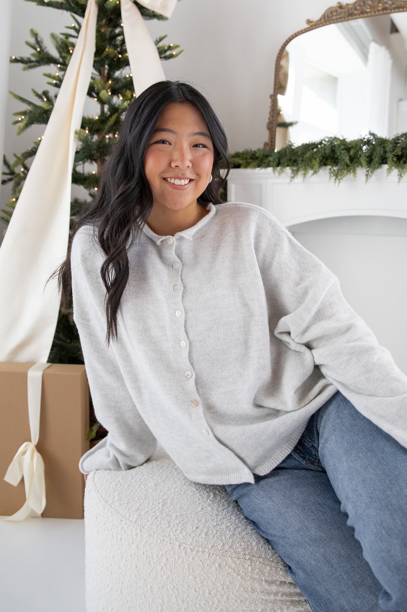 AMELIA BUTTON UP CARDIGAN