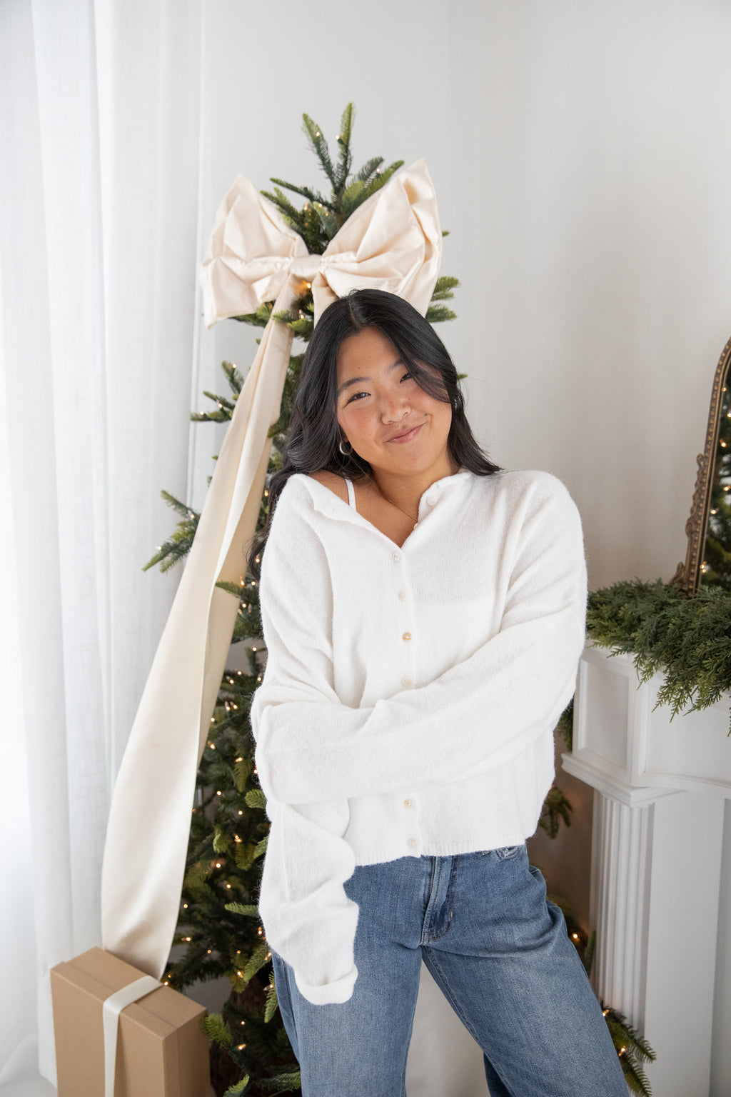 AMELIA BUTTON UP CARDIGAN