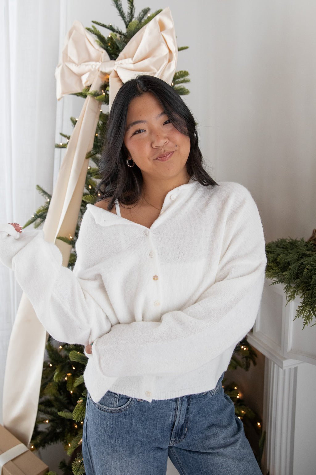 AMELIA BUTTON UP CARDIGAN