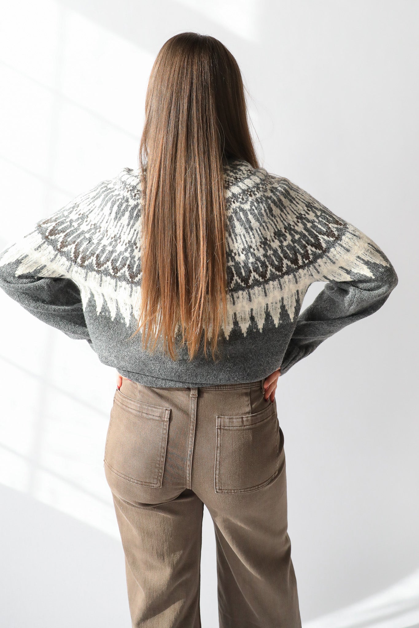 HALLIE FAIRISLE SWEATER