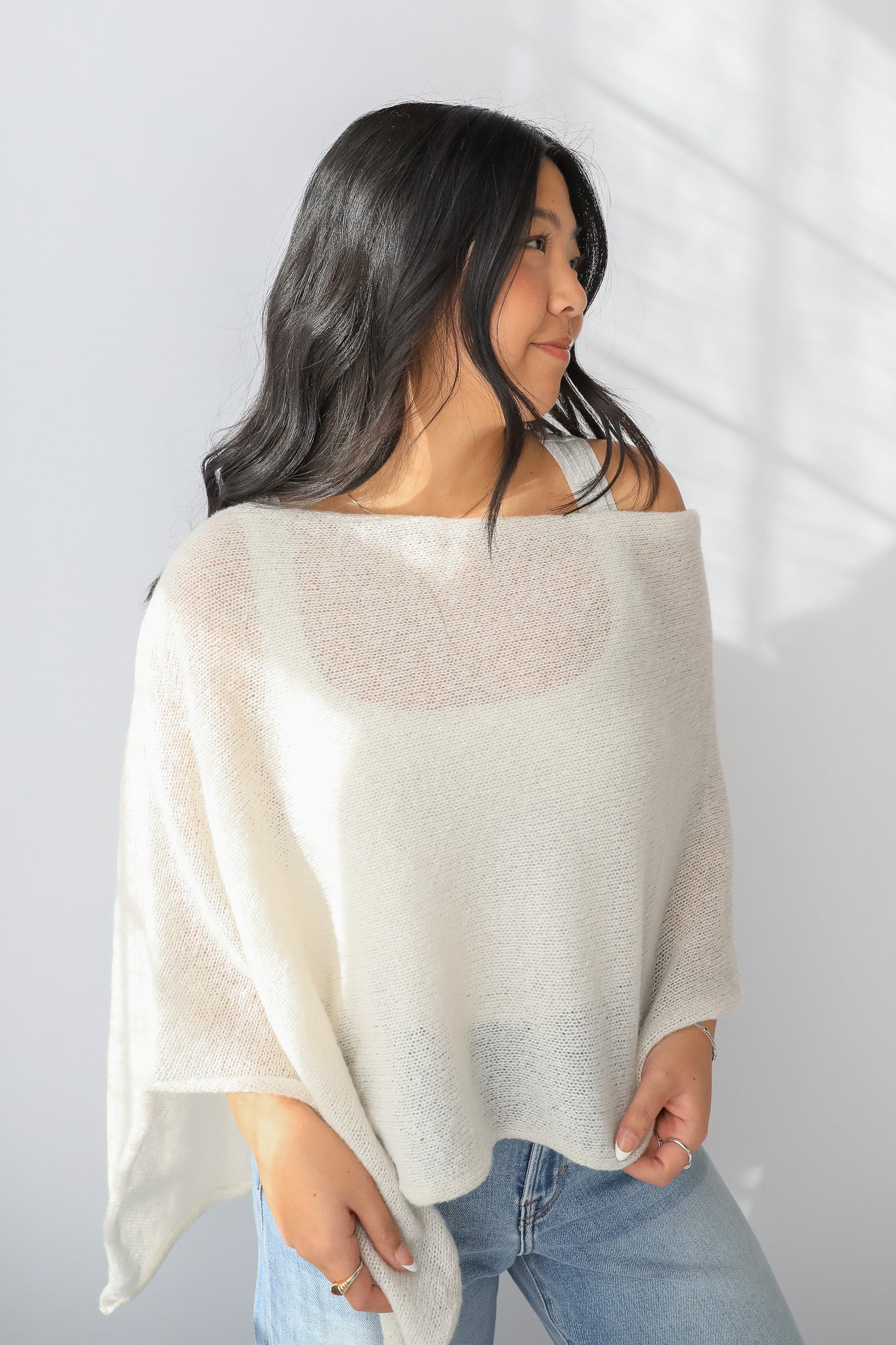 SADIE KNIT SHAWL