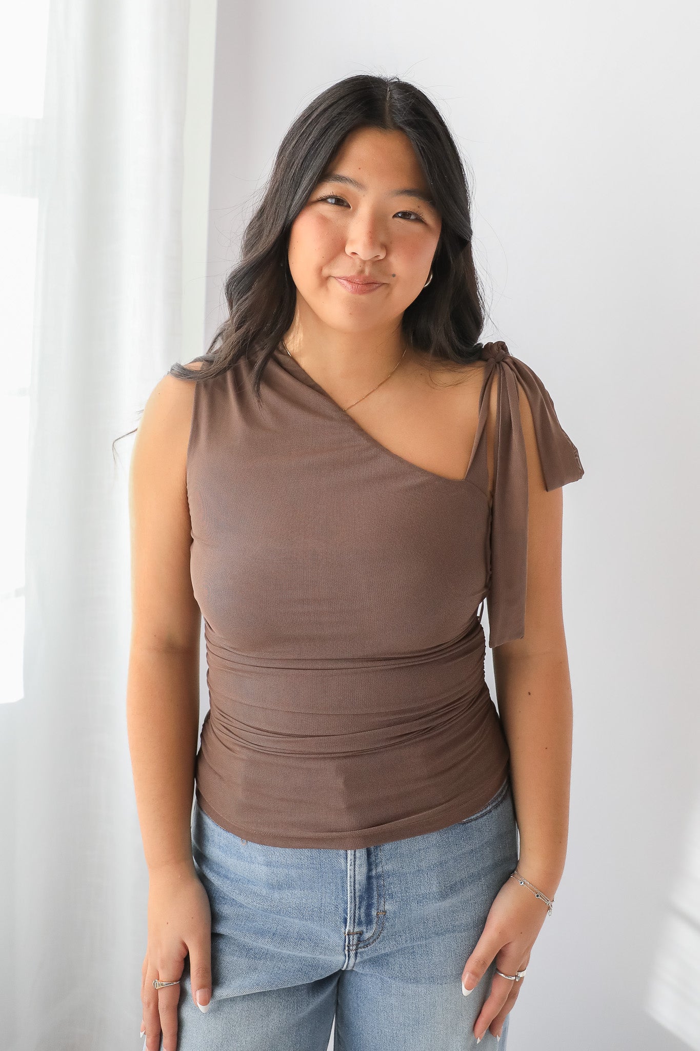 MOCHA MESH TOP
