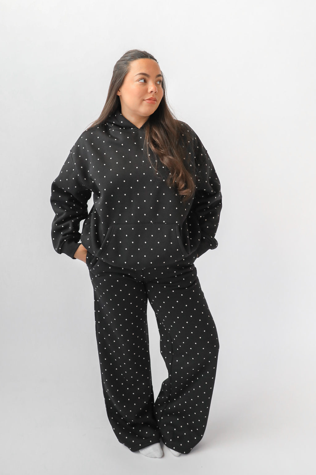 ELOISE POLKADOT HOODIE