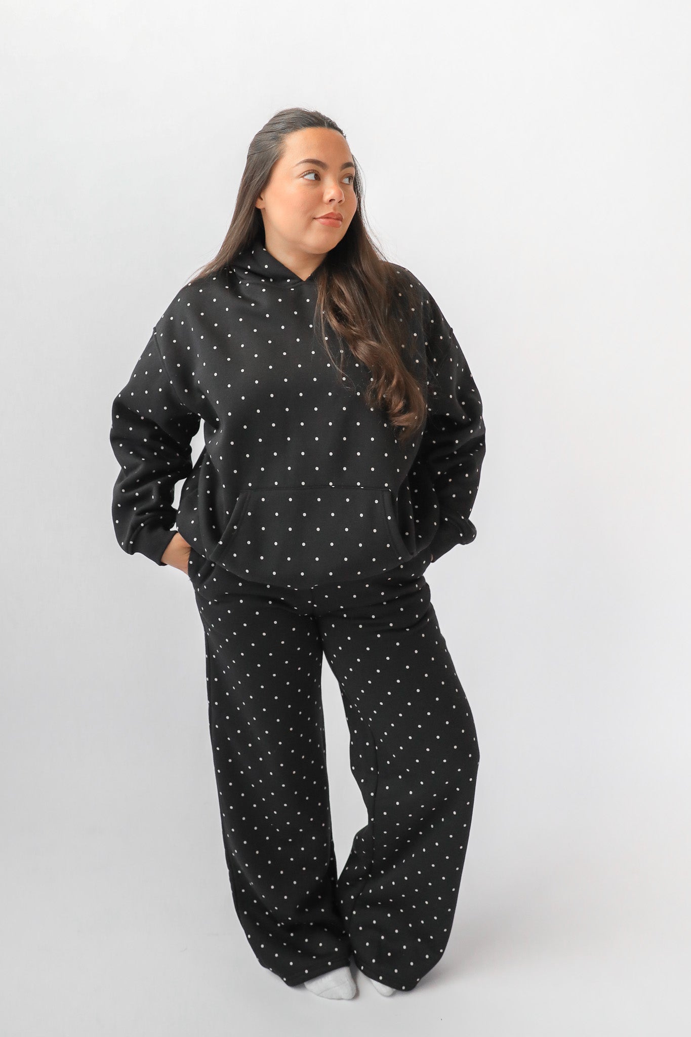 ELOISE POLKADOT HOODIE