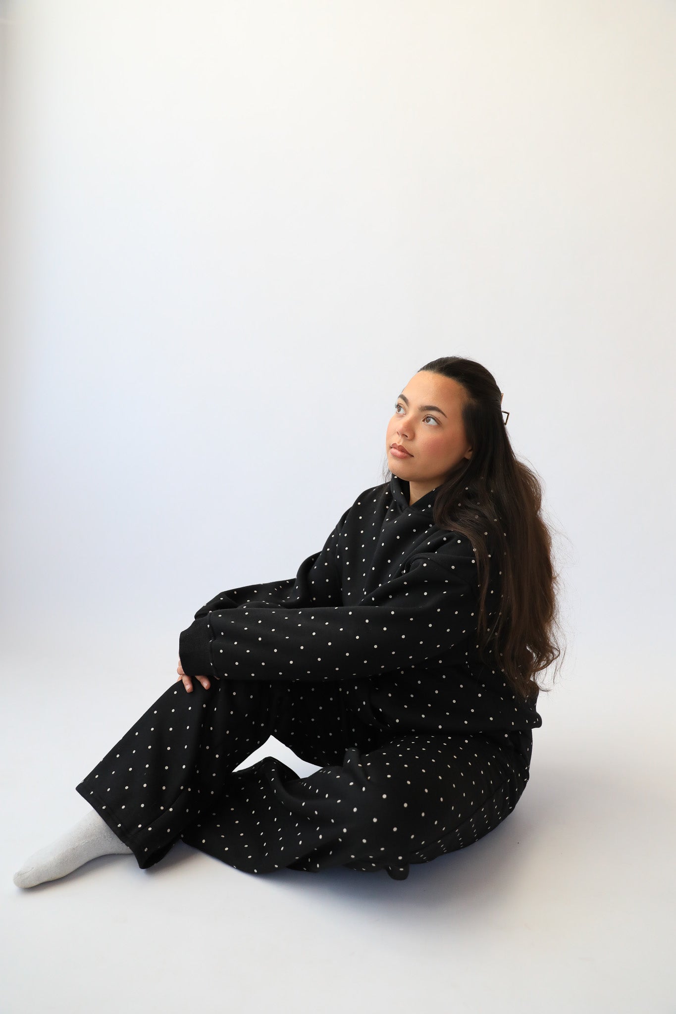 ELOISE POLKADOT HOODIE