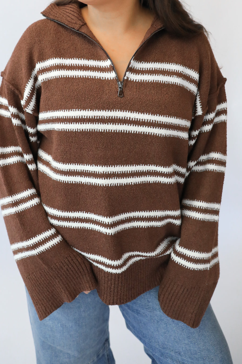 DENVER STRIPE PULLOVER