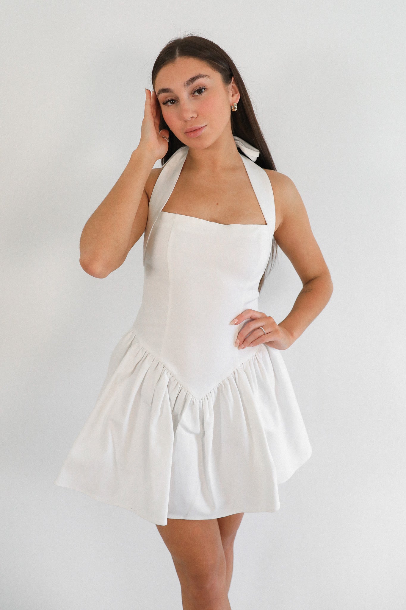 SAY YOUR VOWS MINI DRESS