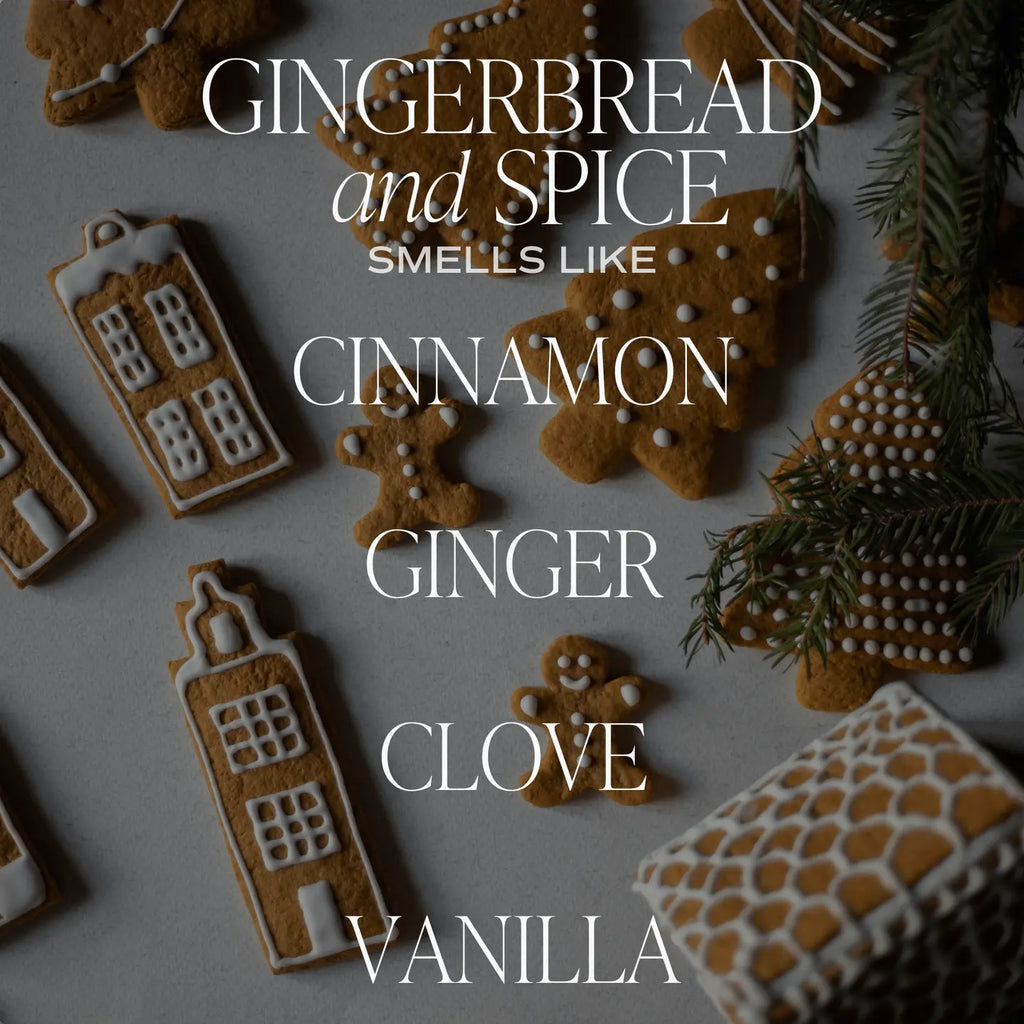 GINGERBREAD AND SPICE SOY CANDLE