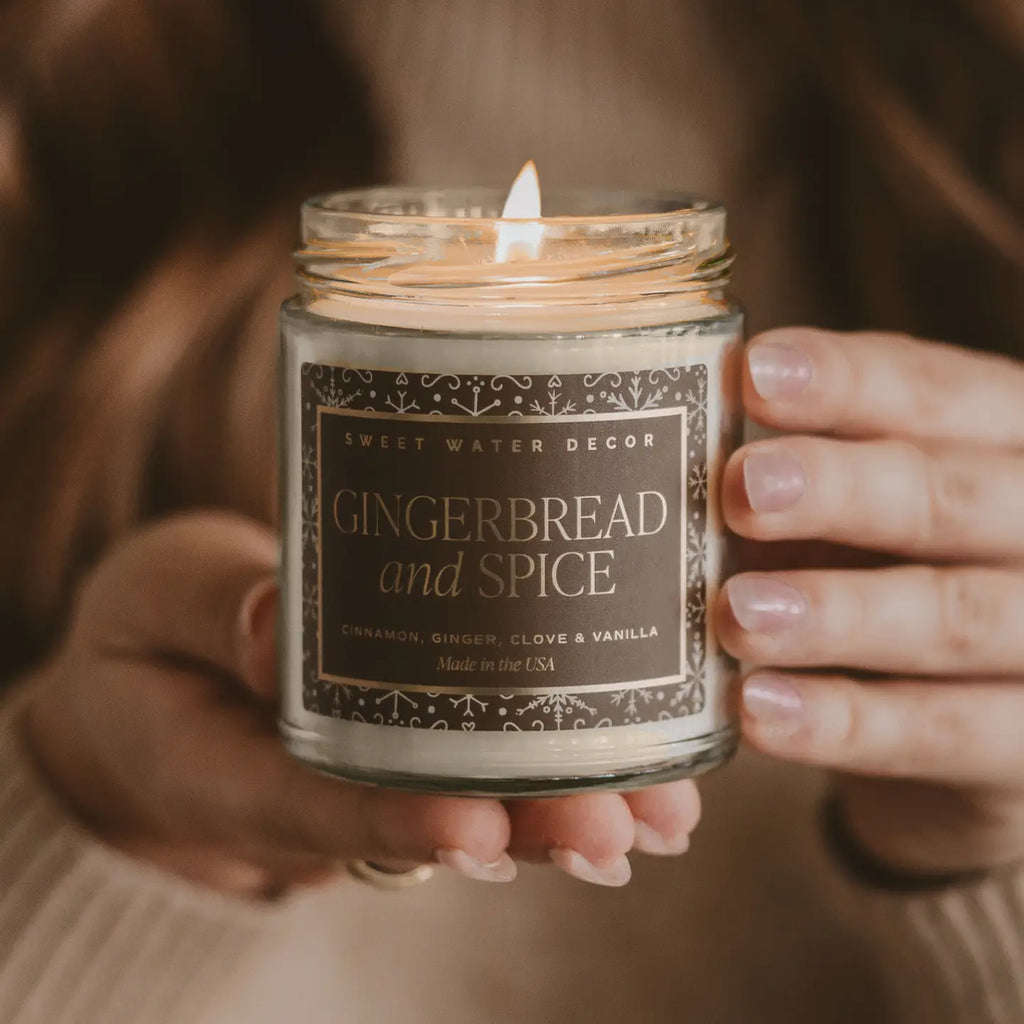 GINGERBREAD AND SPICE SOY CANDLE