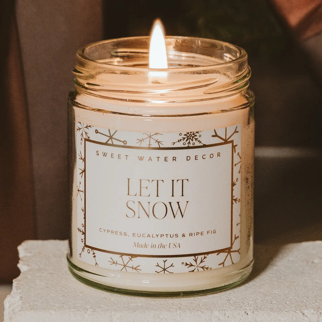 LET IT SNOW SOY CANDLE
