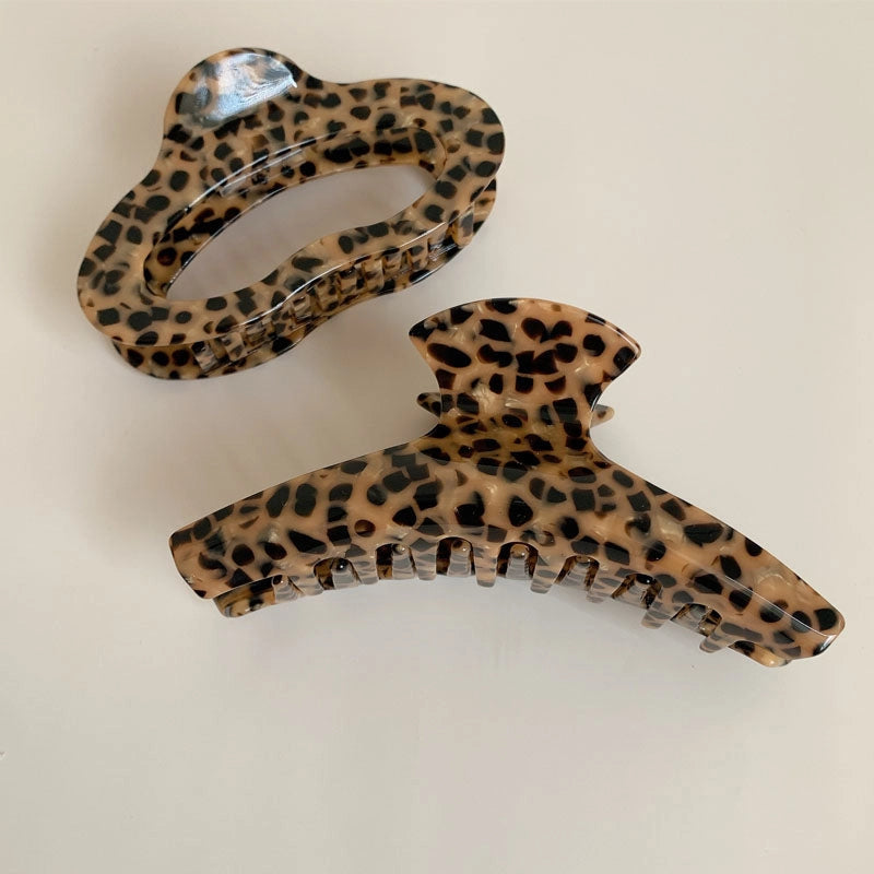 LEOPARD HAIR CLIP