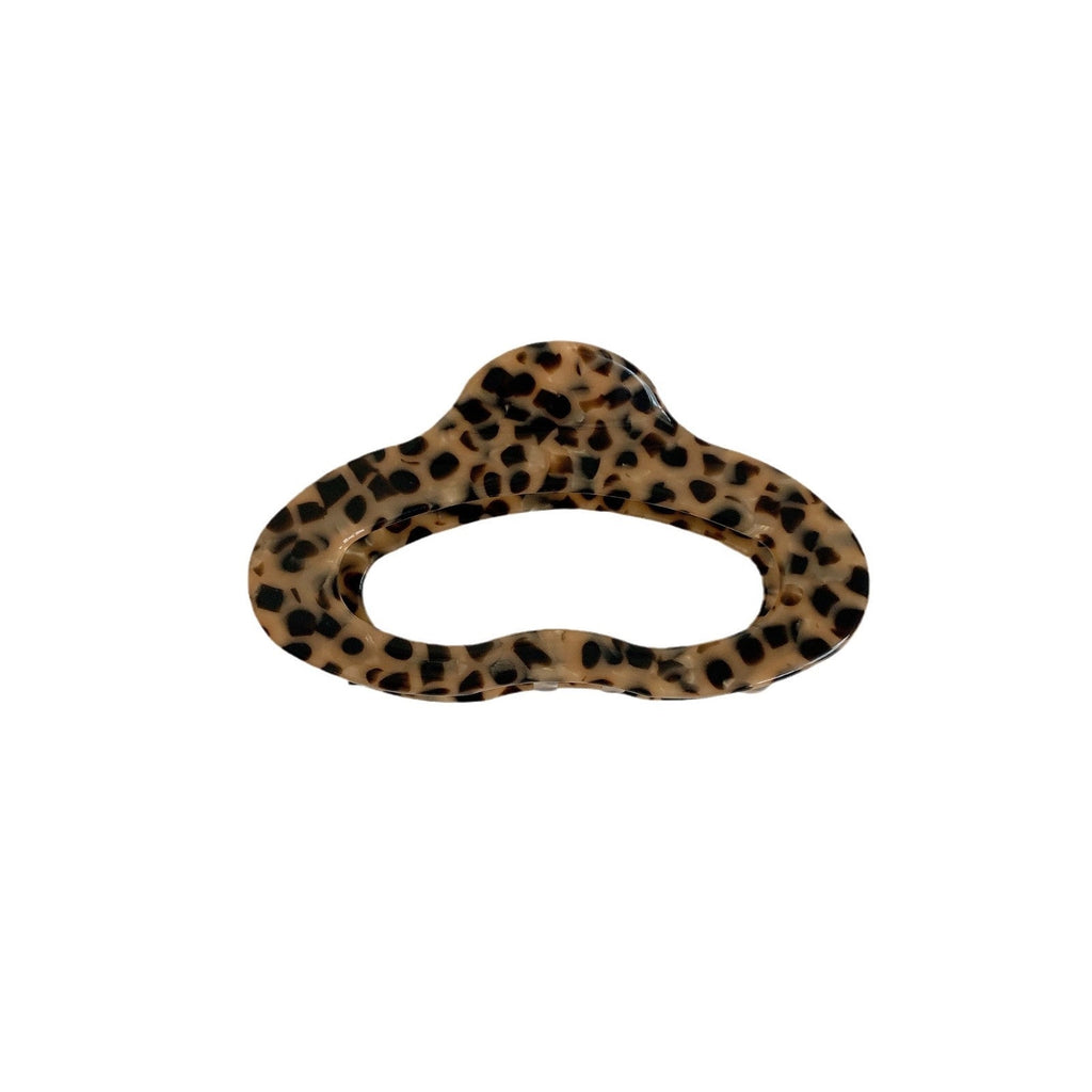 LEOPARD HAIR CLIP