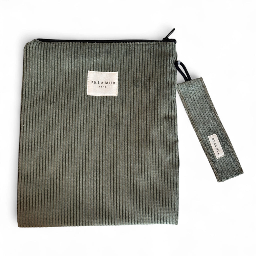 CORDUROY BOOK COVER + BOOK MARK