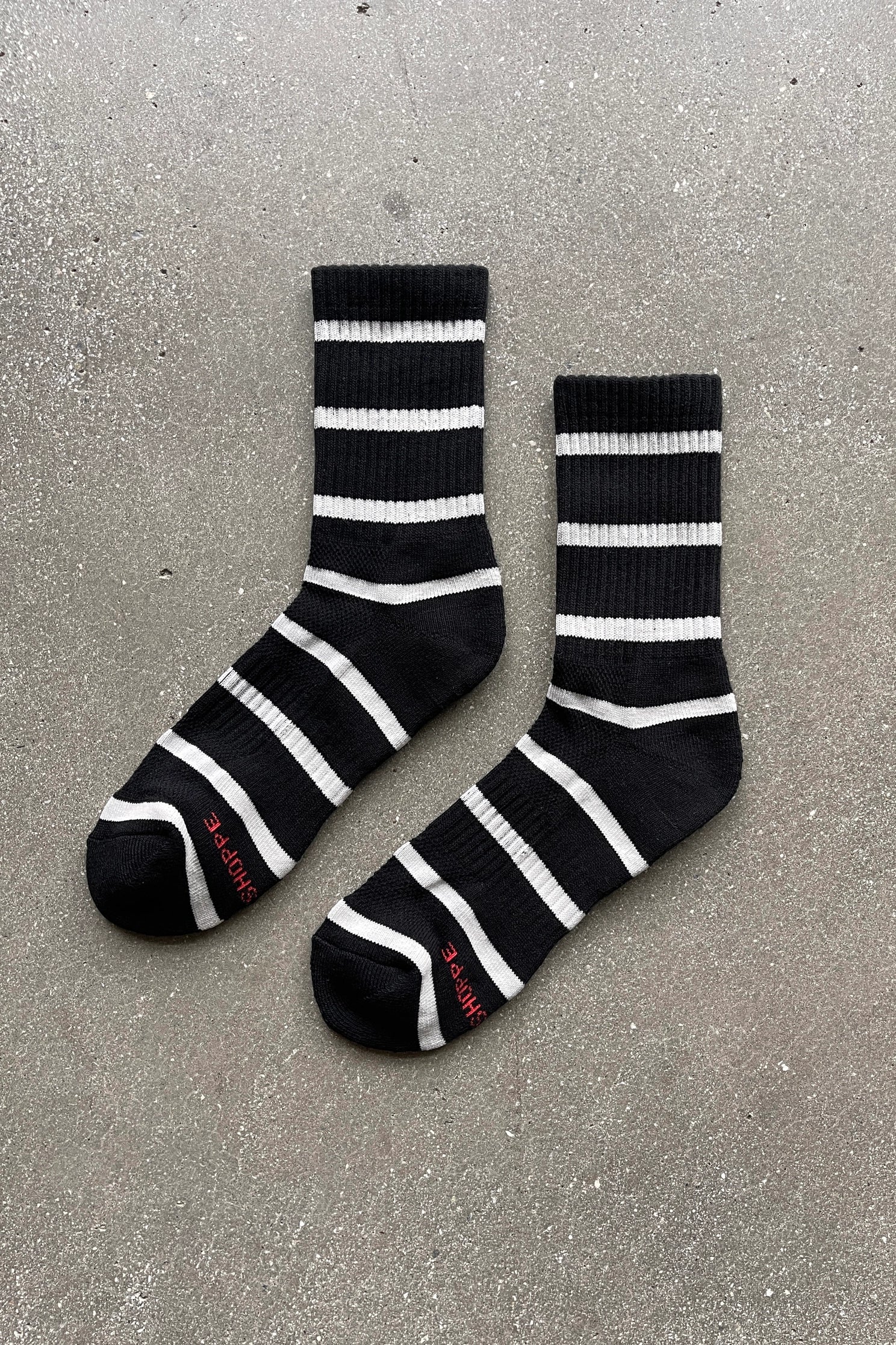 STRIPED BOYFRIEND SOCKS - LE BON