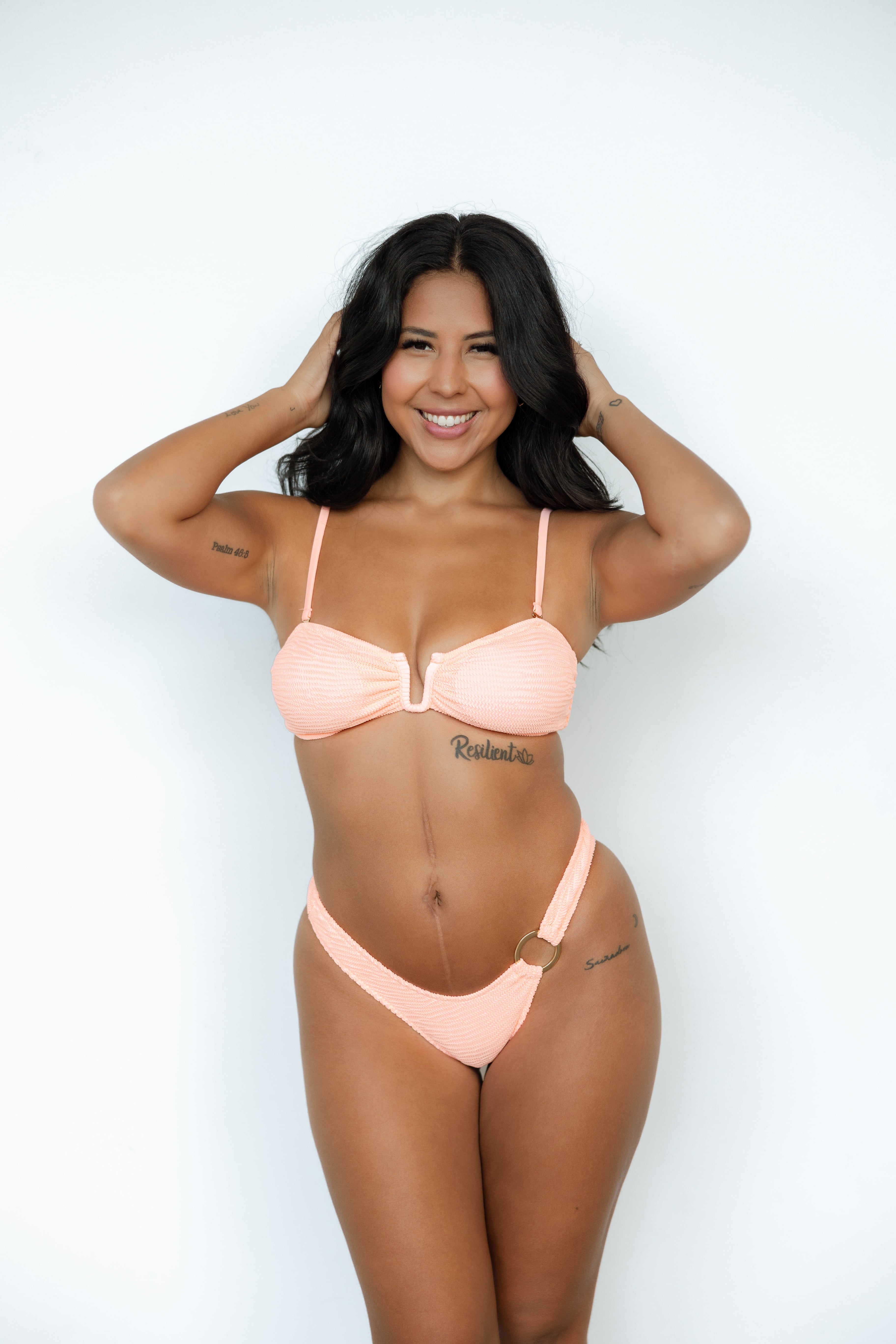 CORAL SANDS BIKINI + WRAP