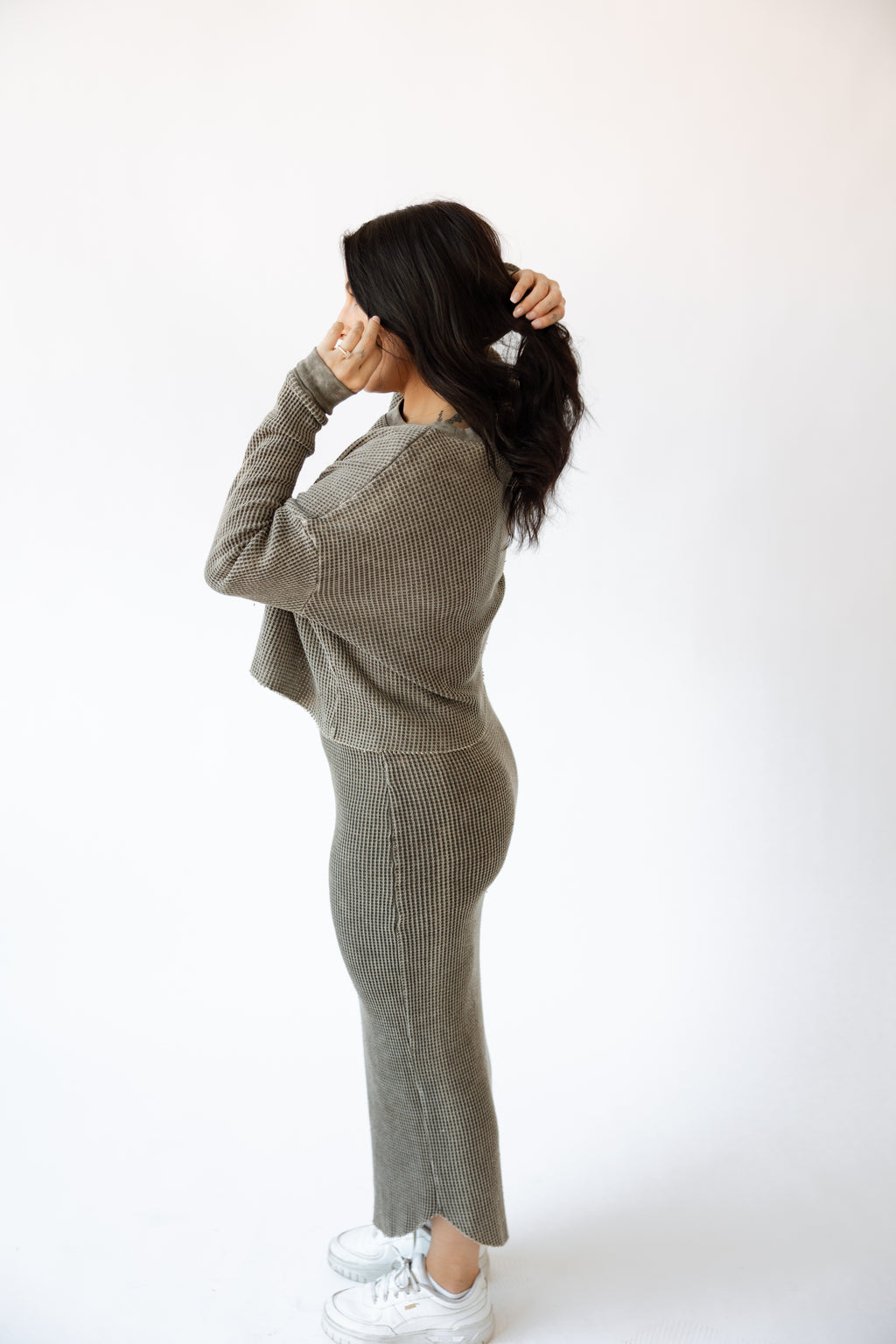 ROO RIBBED SKIRT SET