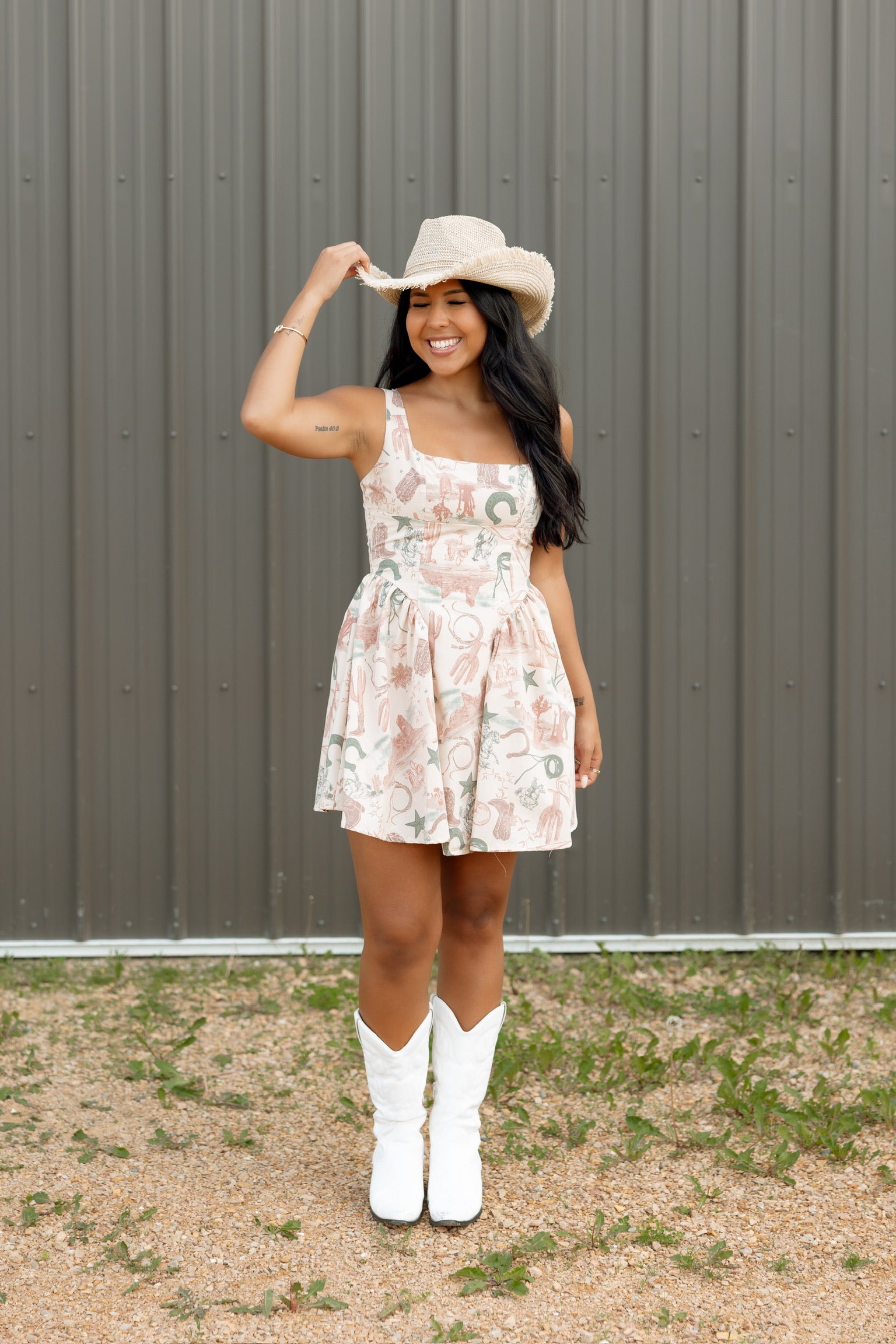 GIDDY UP MINI DRESS