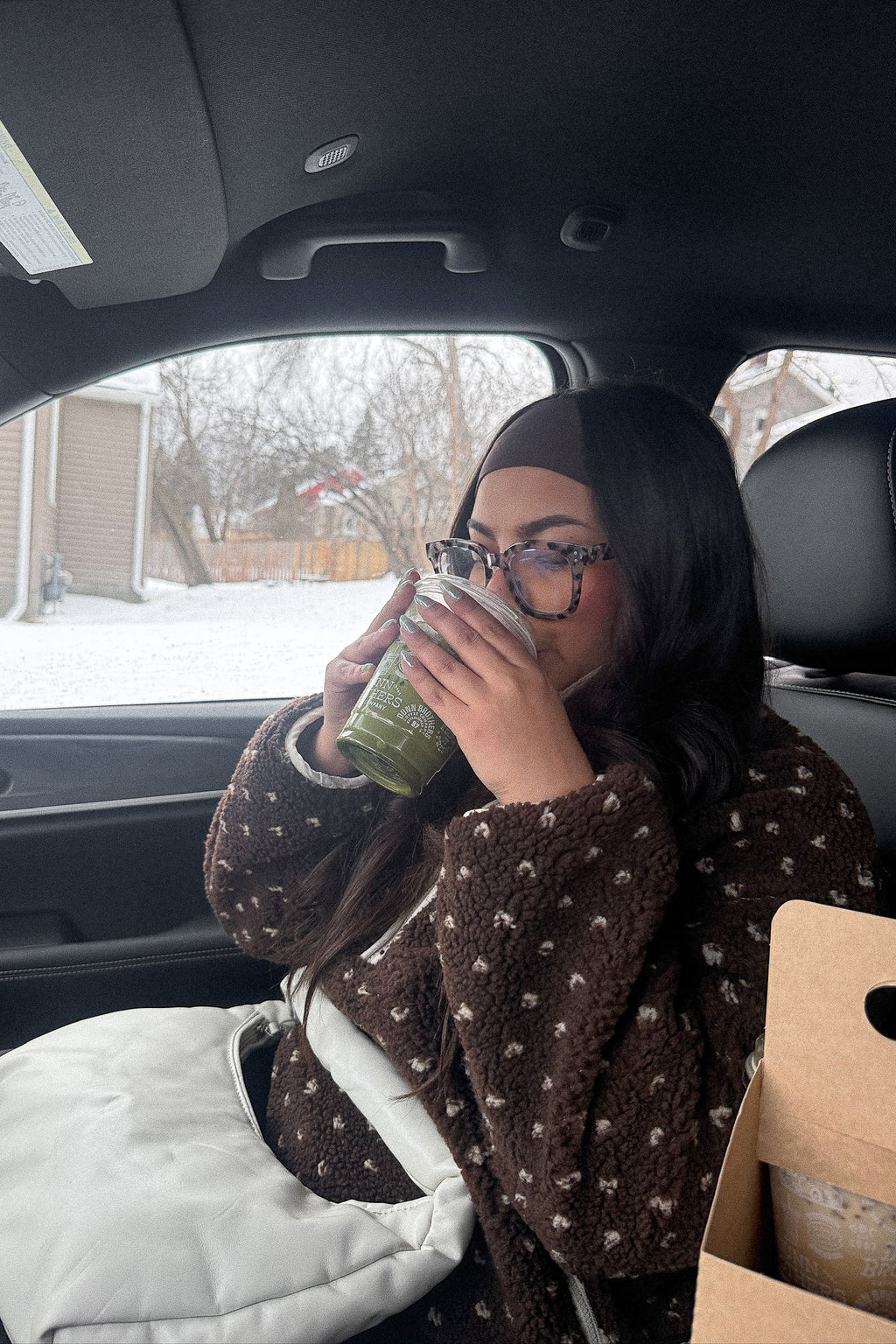 HARLOW HALF ZIP SHERPA