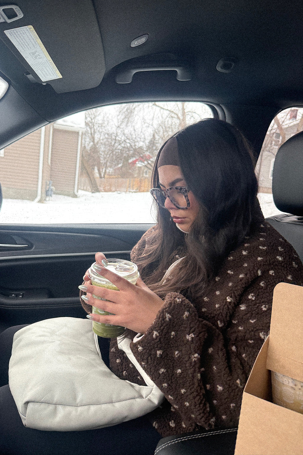 HARLOW HALF ZIP SHERPA