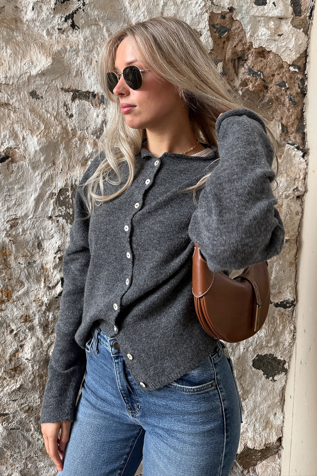 AMELIA BUTTON UP CARDIGAN