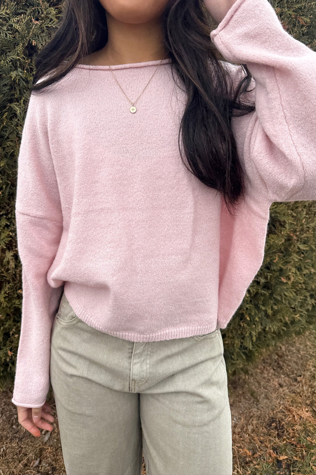 KOURTNEY ROLLED NECK SWEATER