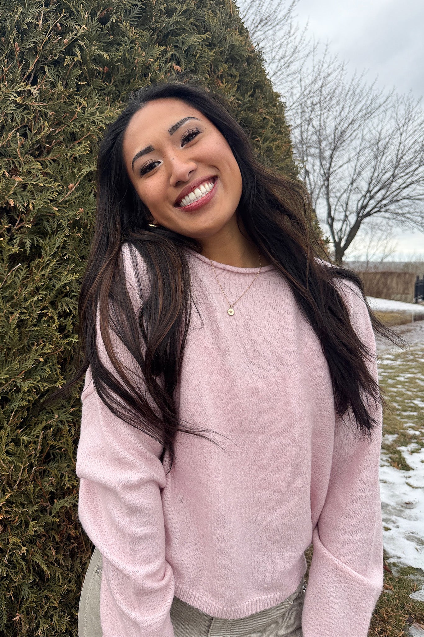 KOURTNEY ROLLED NECK SWEATER