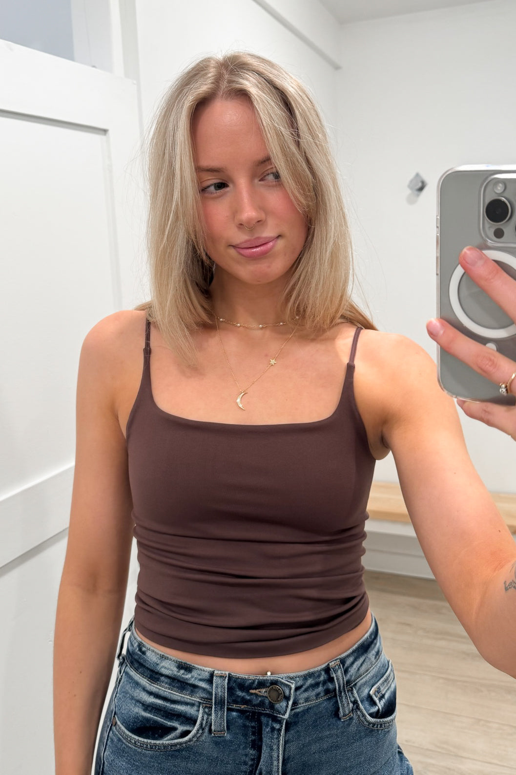 ALIX SQUARE NECK CAMI