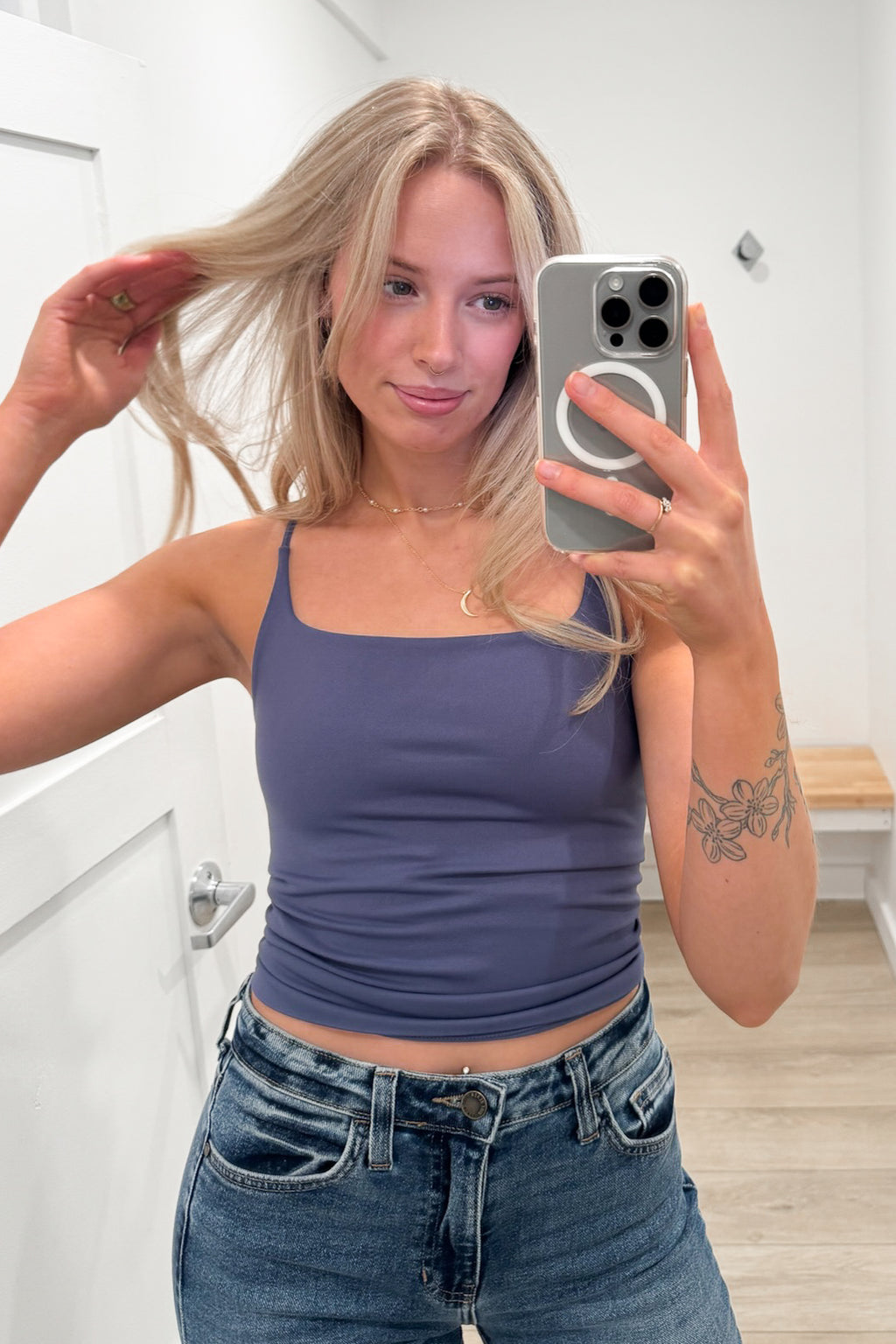 ALIX SQUARE NECK CAMI