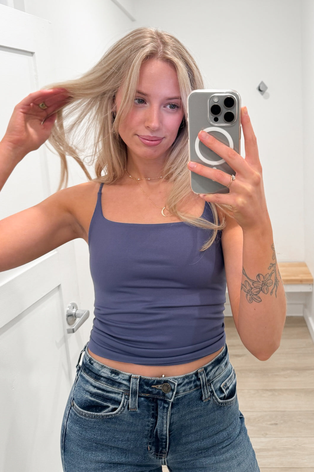 ALIX SQUARE NECK CAMI