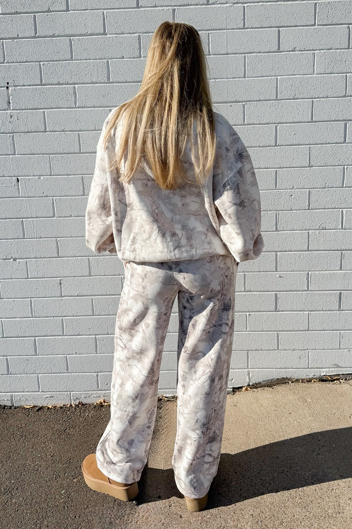 CLOUD CAMO CREWNECK PULLOVER