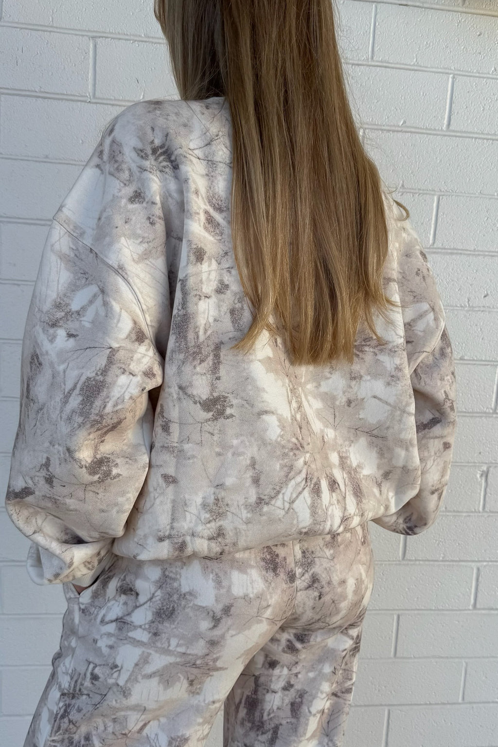 CLOUD CAMO CREWNECK PULLOVER