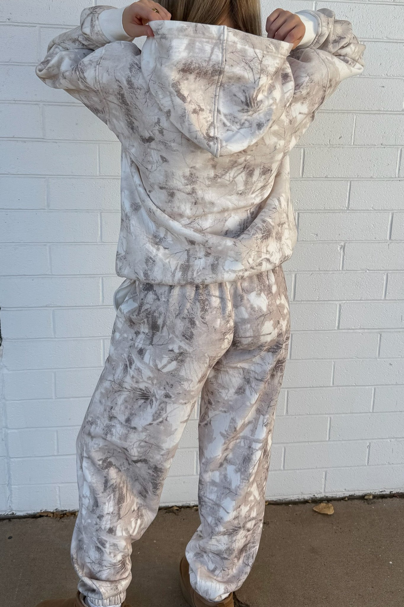 CLOUD CAMO OVERSIZED HOODIE