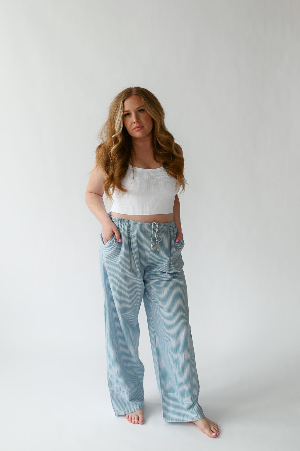 BEACH DAY STRIPE PANTS