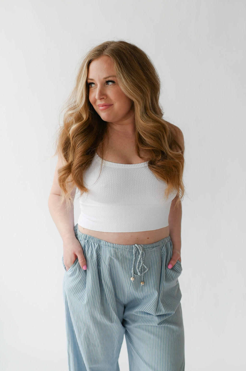 BEACH DAY STRIPE PANTS