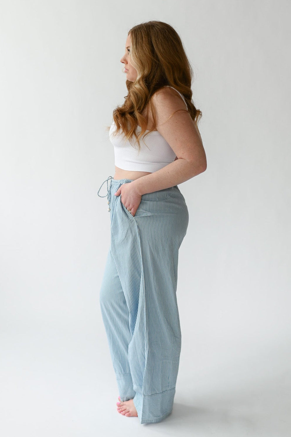 BEACH DAY STRIPE PANTS